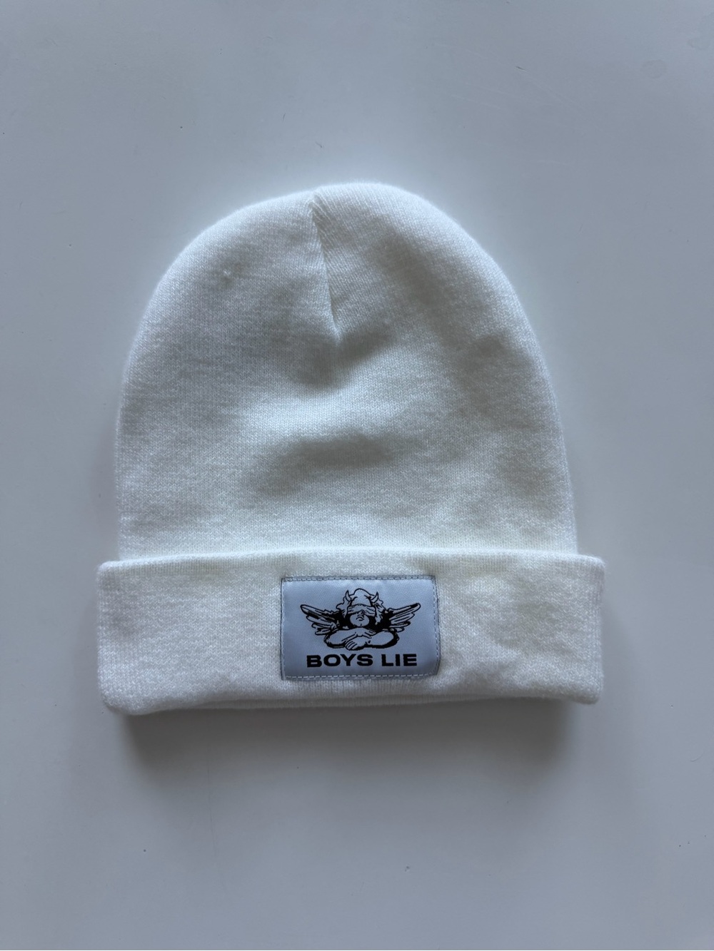 BOYS LIE White Beanie